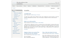 Desktop Screenshot of prieres.be